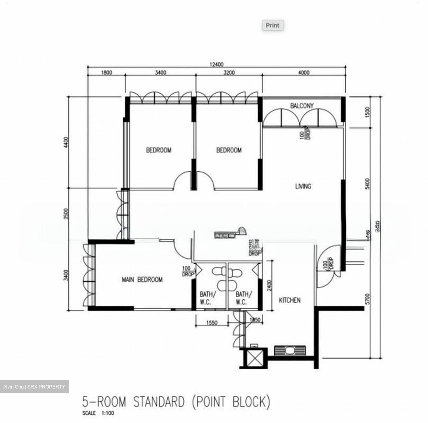 Blk 31 Bedok South Avenue 2 (Bedok), HDB 5 Rooms #523906621